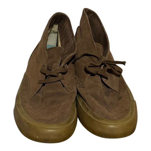 SeaVees Legend High Brown Suede Gum Sole Sneakers Men's Size 10.5 Maslan Desert - Picture 3 of 8